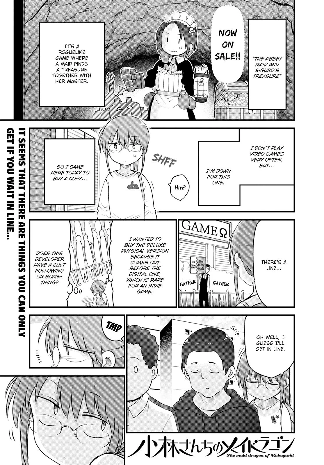 Anime – Miss Kobayashi’s Dragon Maid Chapter 129 – Page 1