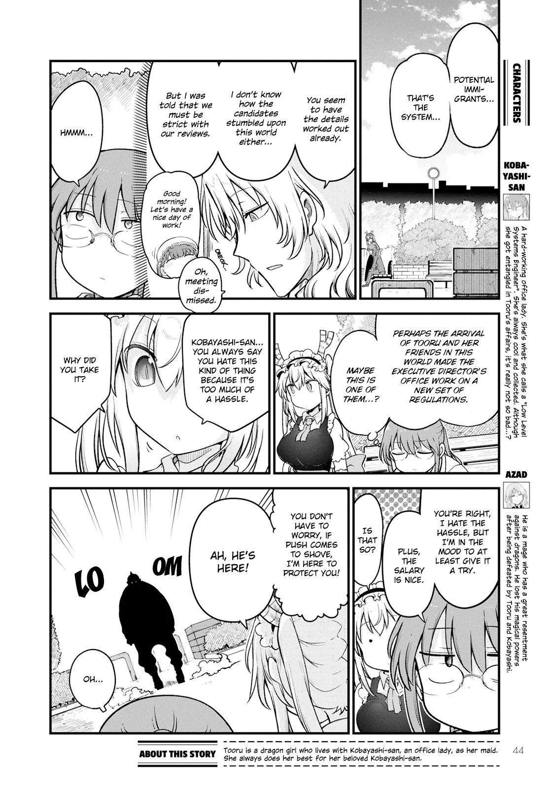 Anime – Miss Kobayashi’s Dragon Maid Chapter 128 – Page 2