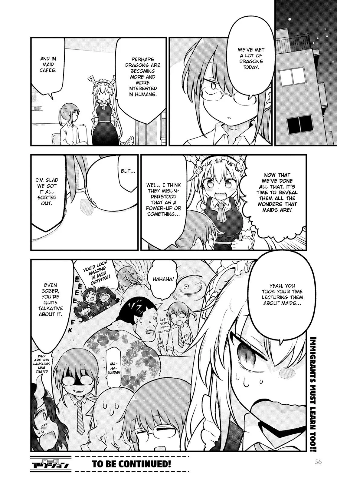 Anime – Miss Kobayashi’s Dragon Maid Chapter 128 – Page 14