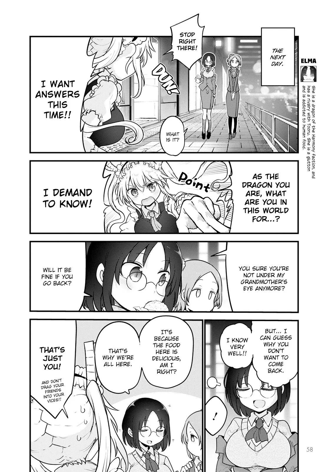 Anime – Miss Kobayashi’s Dragon Maid Chapter 124 – Page 4