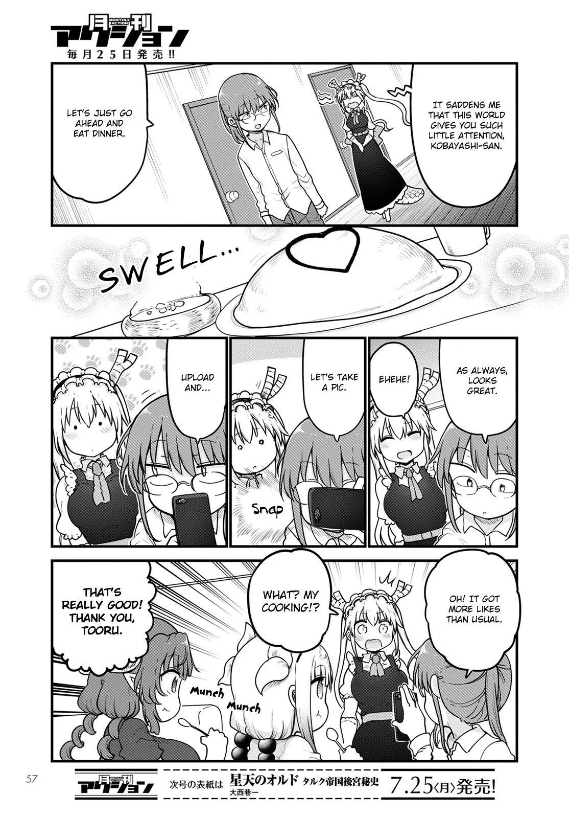 Anime – Miss Kobayashi’s Dragon Maid Chapter 121 – Page 3