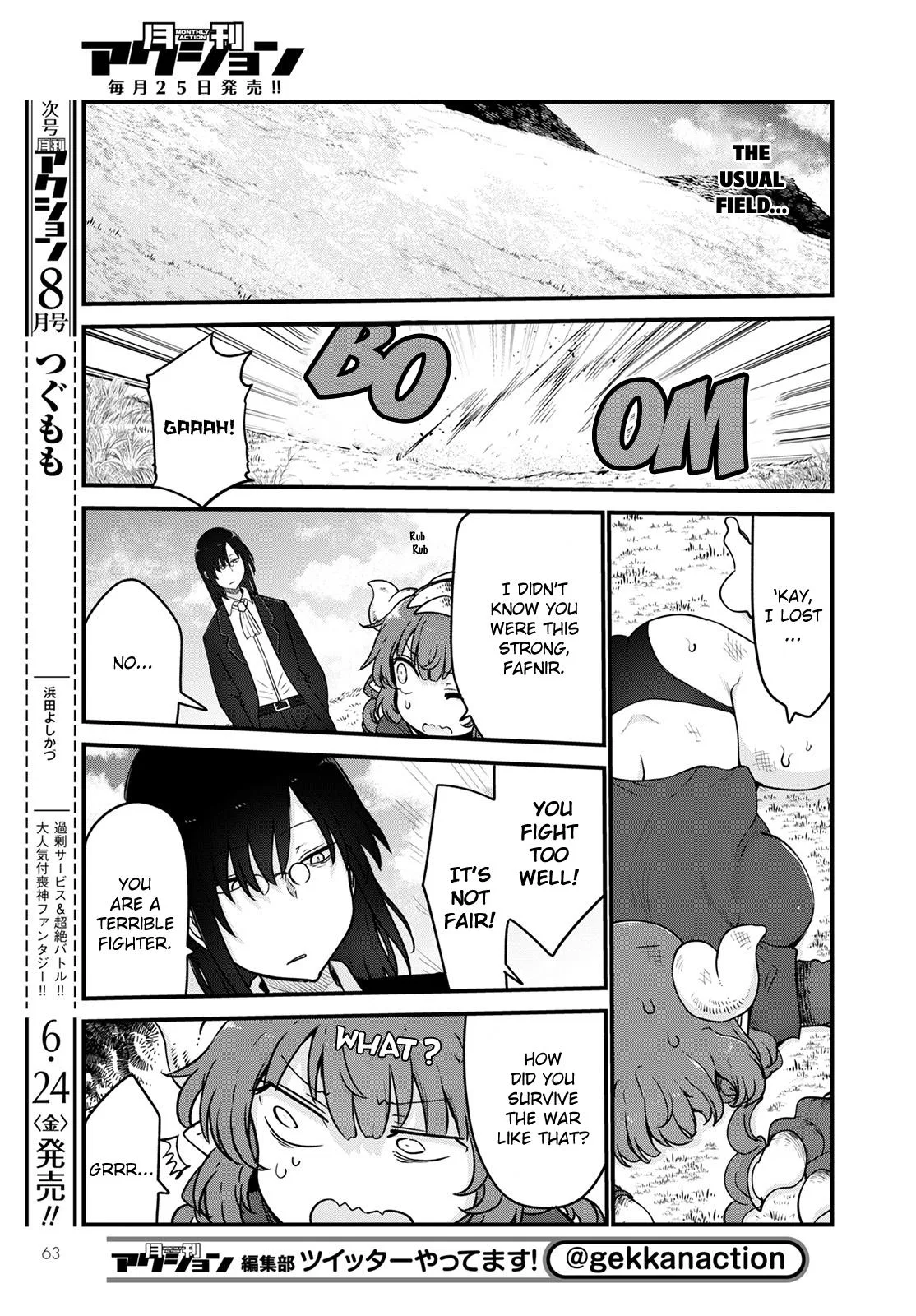Anime – Miss Kobayashi’s Dragon Maid Chapter 120 – Page 3