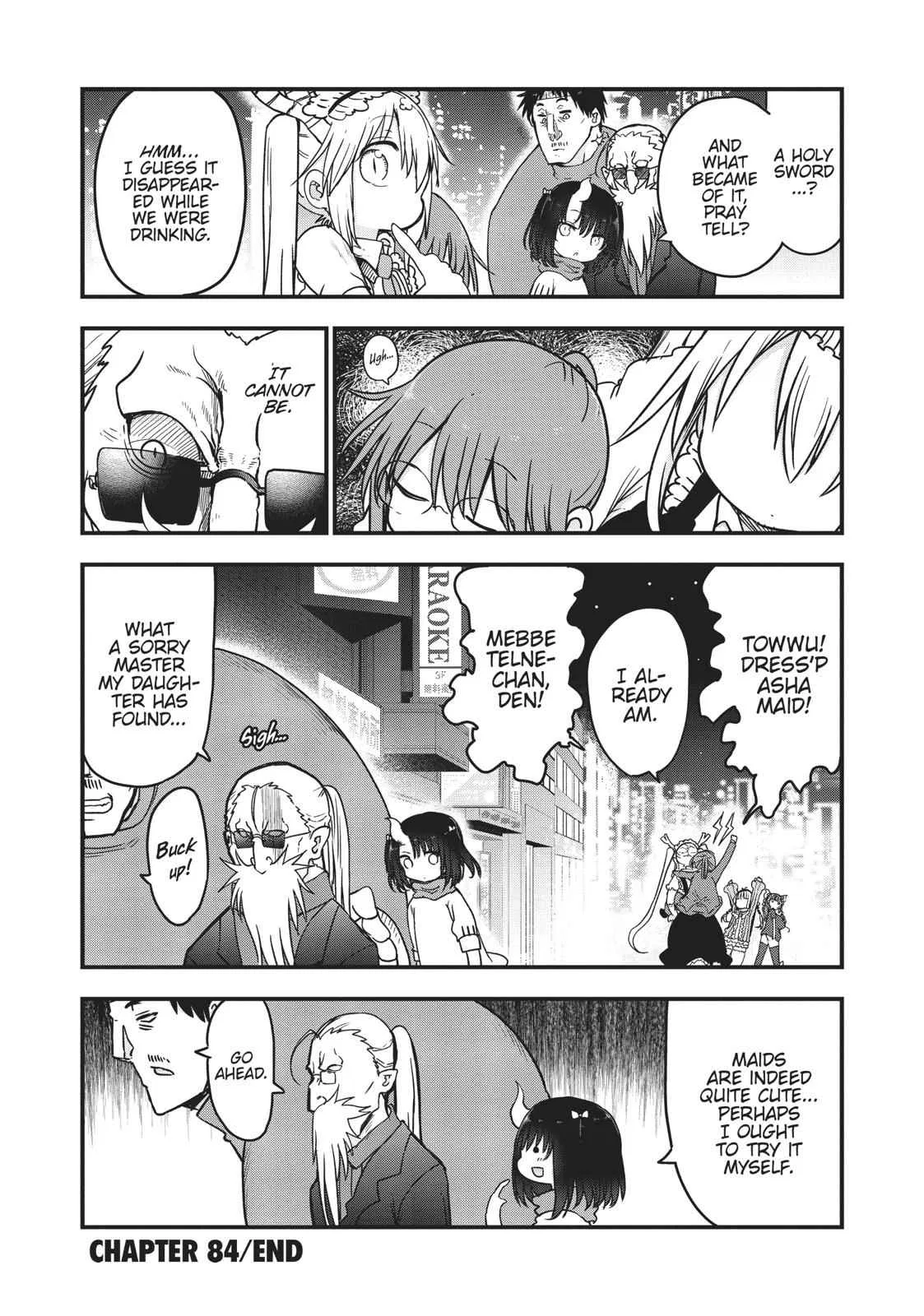 Anime – Miss Kobayashi’s Dragon Maid Chapter 84 – Page 14