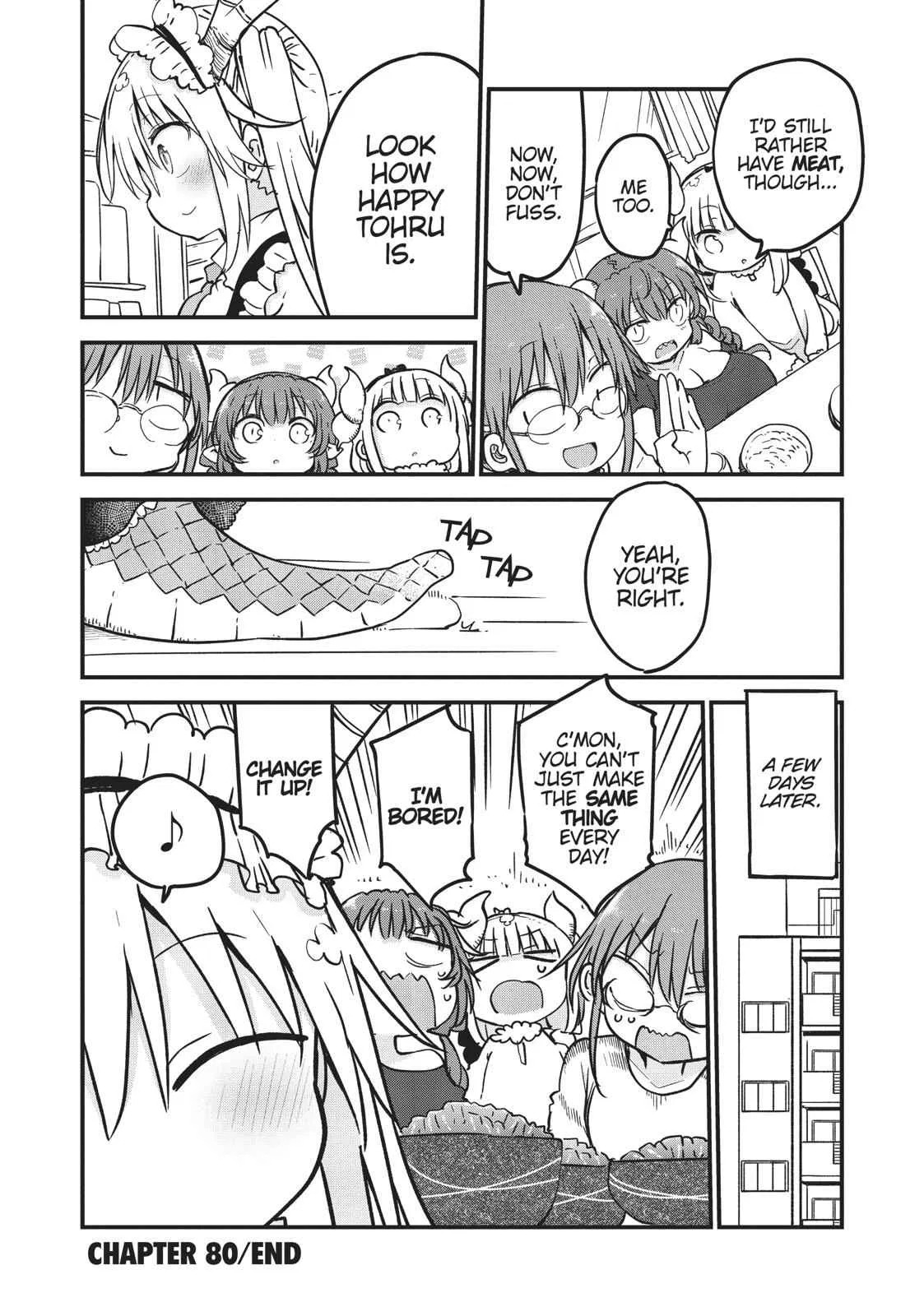 Anime – Miss Kobayashi’s Dragon Maid Chapter 80 – Page 12