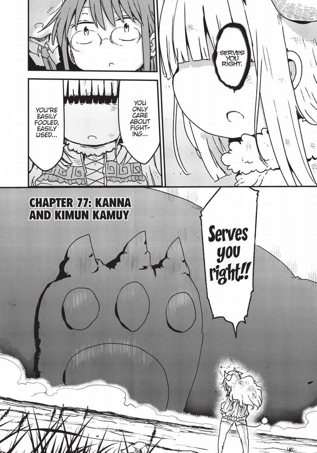 Anime – Miss Kobayashi’s Dragon Maid Chapter 77 – Page 3