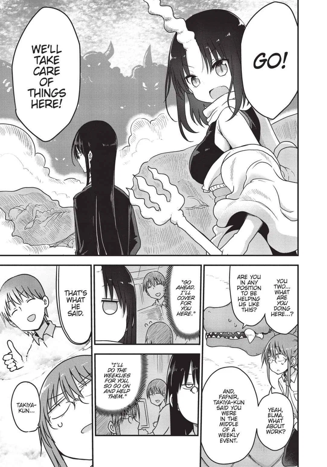 Anime – Miss Kobayashi’s Dragon Maid Chapter 76 – Page 3