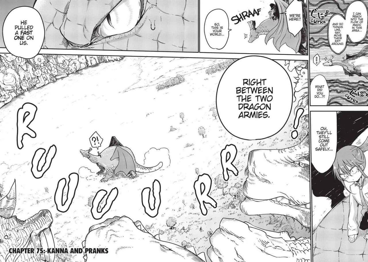 Anime – Miss Kobayashi’s Dragon Maid Chapter 75 – Page 2