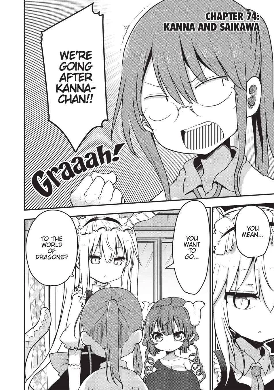 Anime – Miss Kobayashi’s Dragon Maid Chapter 74 – Page 2