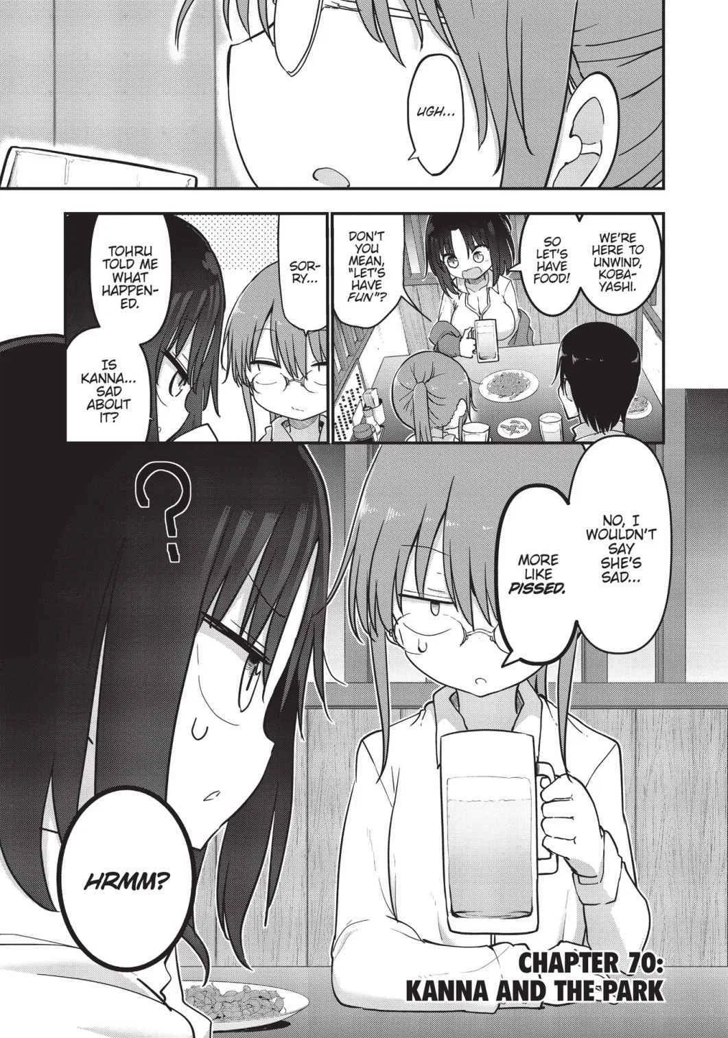 Anime – Miss Kobayashi’s Dragon Maid Chapter 70 – Page 1