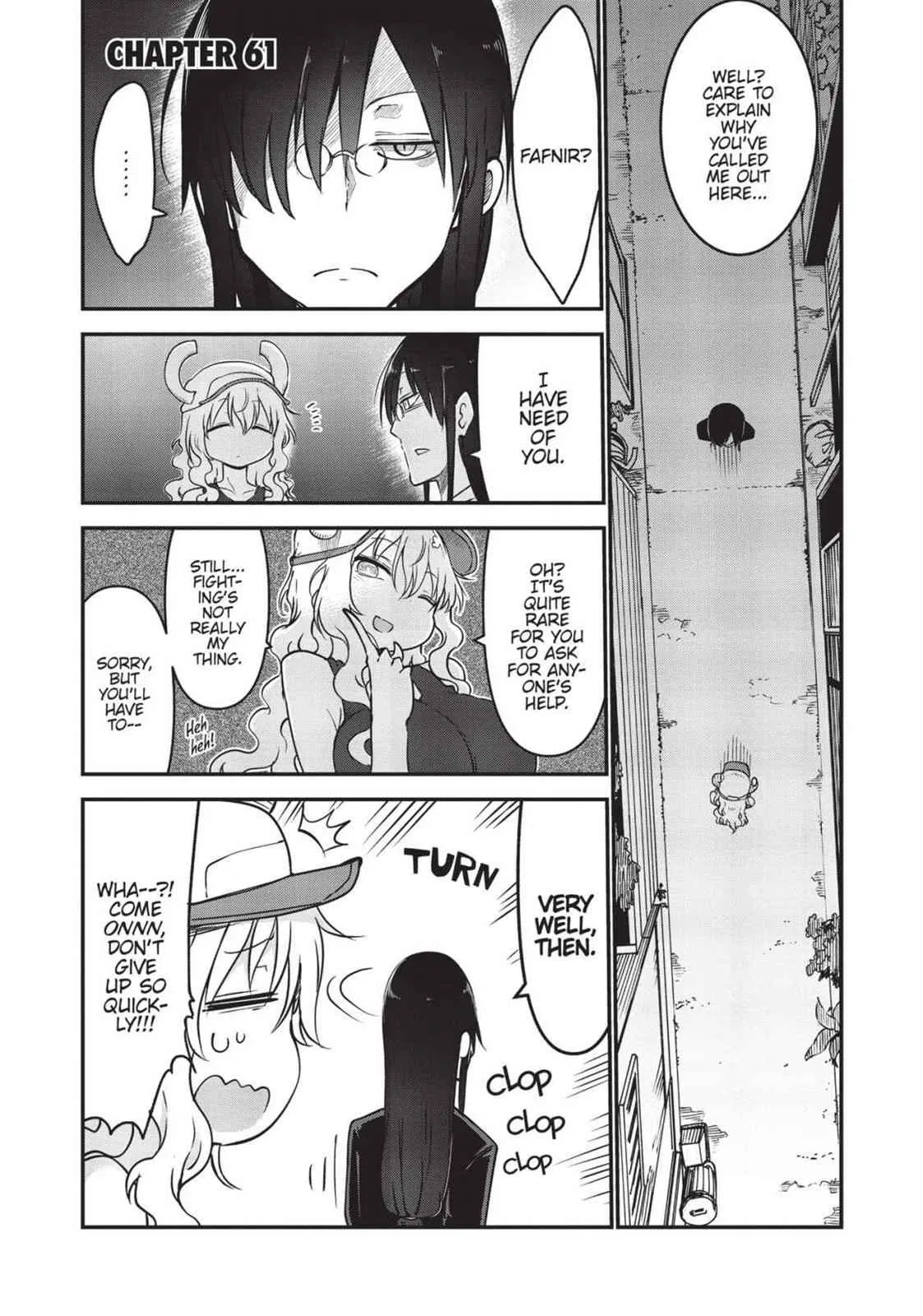 Anime – Miss Kobayashi’s Dragon Maid Chapter 61 – Page 1