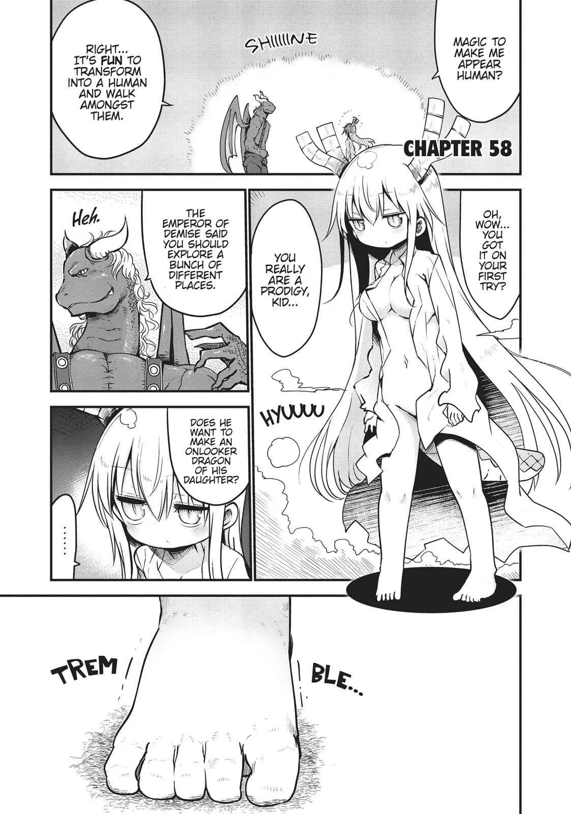Anime – Miss Kobayashi’s Dragon Maid Chapter 58 – Page 1