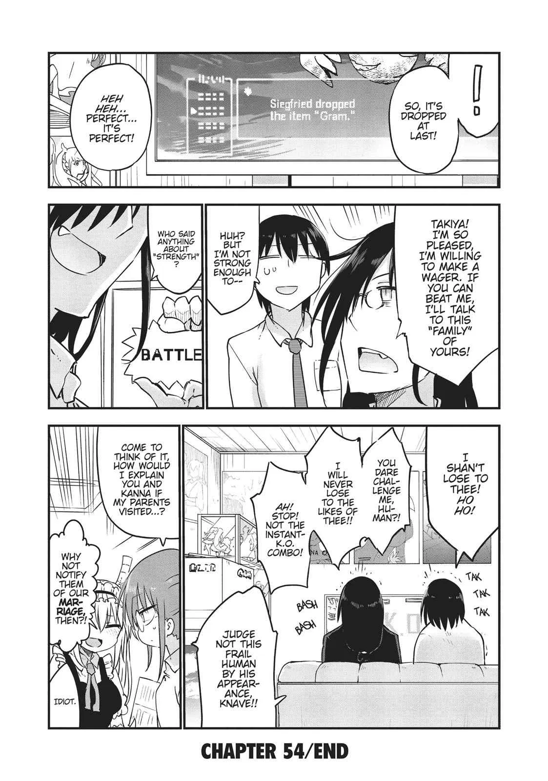 Anime – Miss Kobayashi’s Dragon Maid Chapter 54 – Page 12