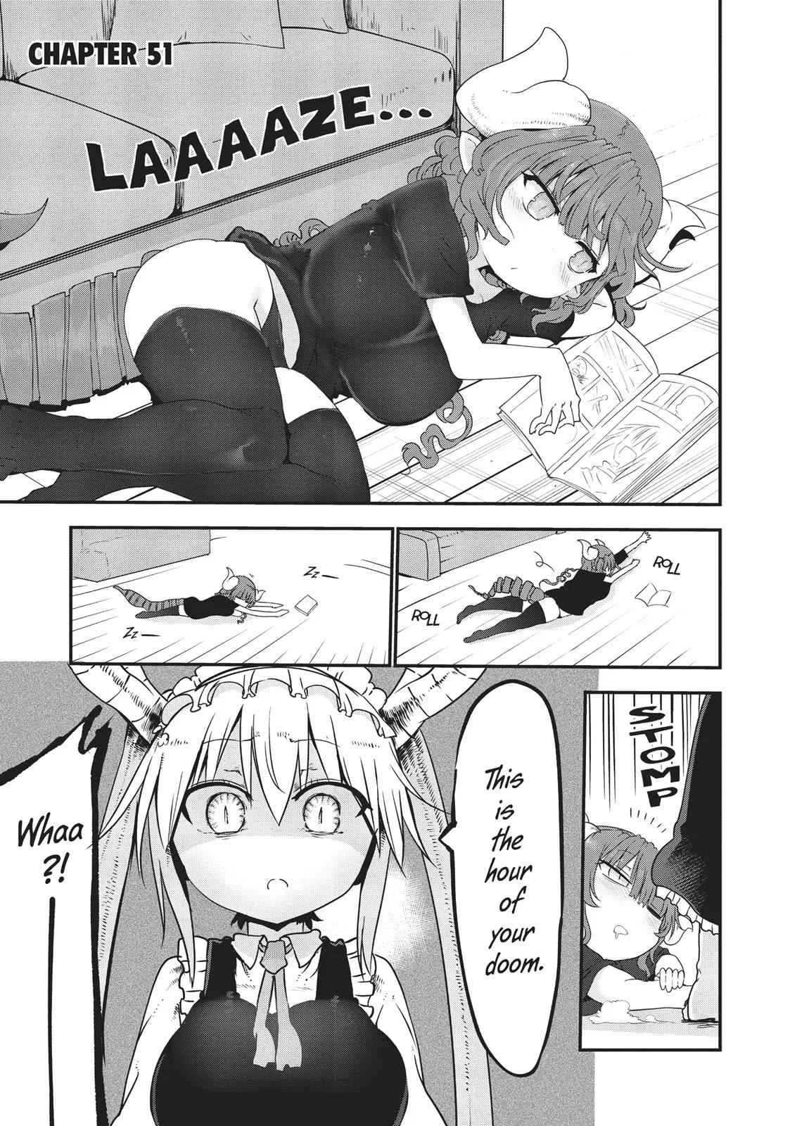 Anime – Miss Kobayashi’s Dragon Maid Chapter 51 – Page 1