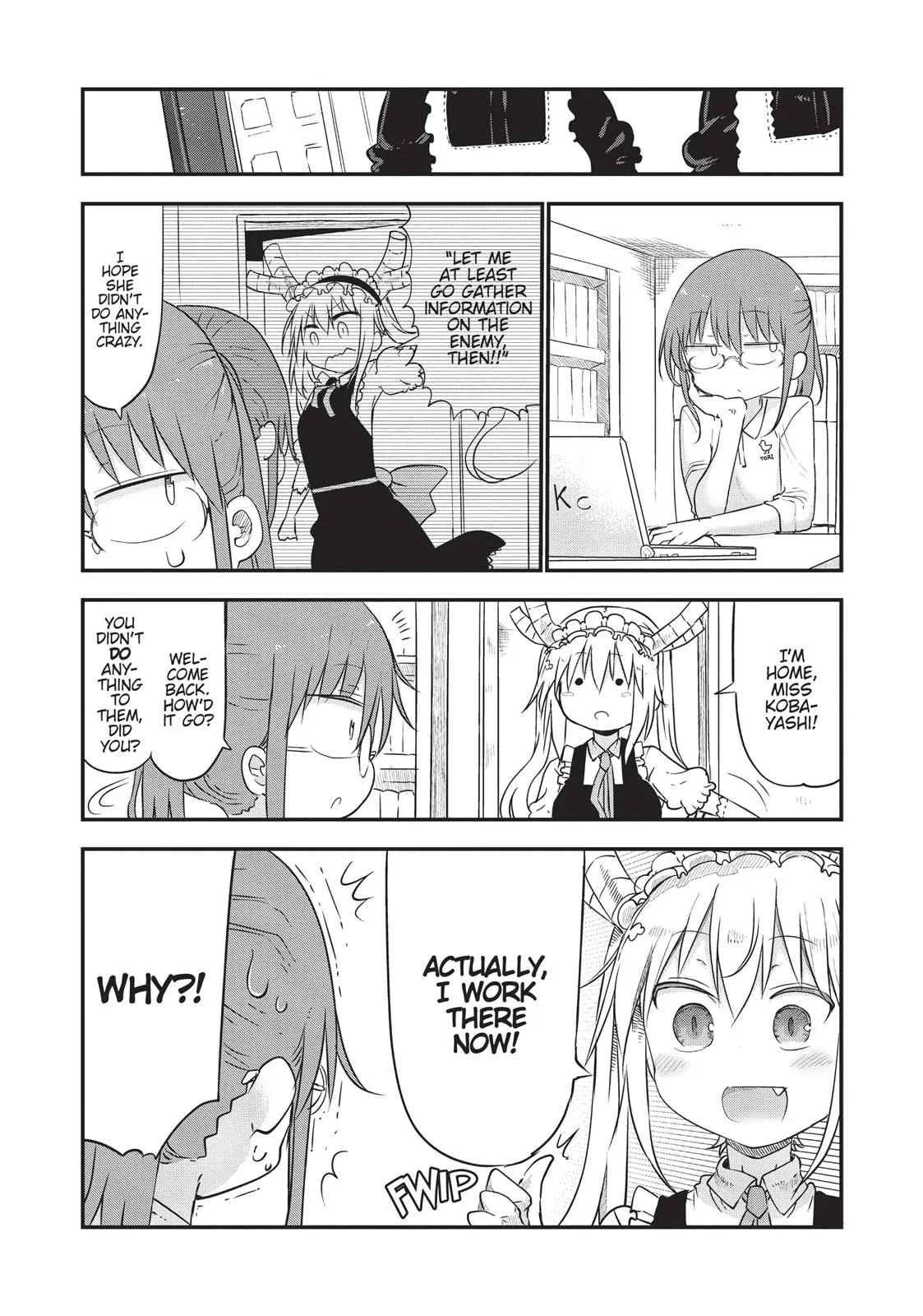 Anime – Miss Kobayashi’s Dragon Maid Chapter 47 – Page 3