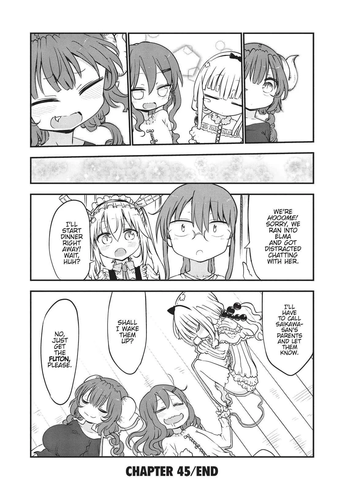 Anime – Miss Kobayashi’s Dragon Maid Chapter 45 – Page 12