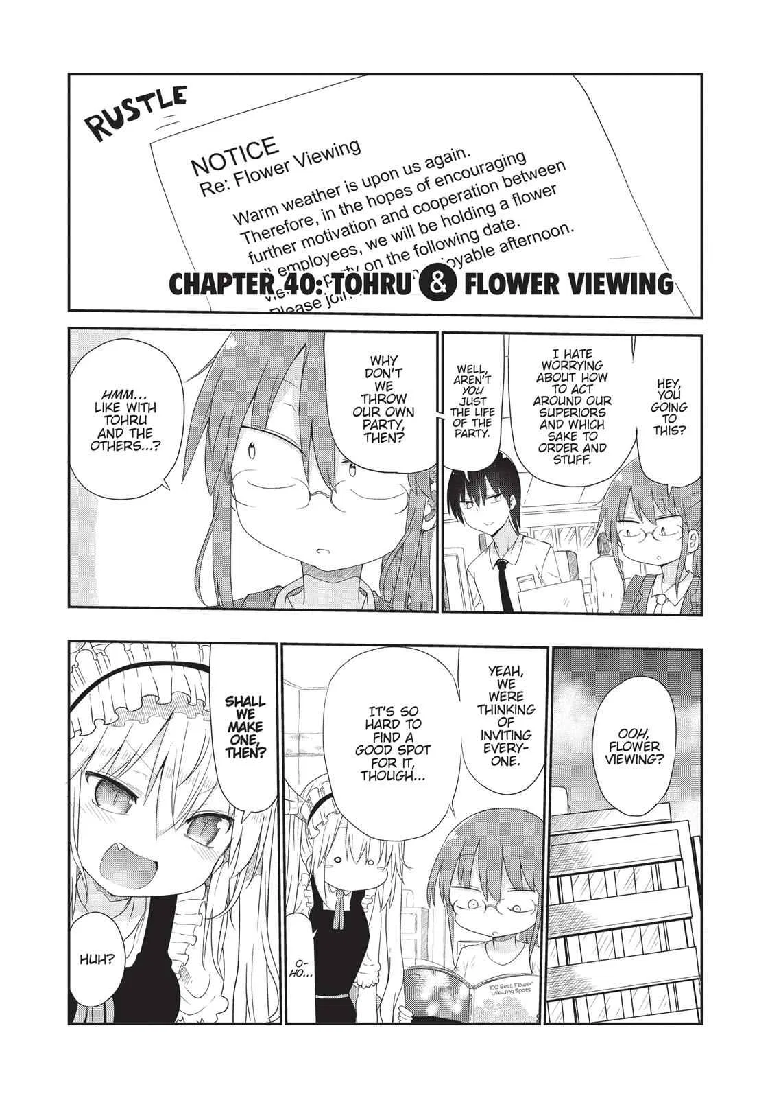 Anime – Miss Kobayashi’s Dragon Maid Chapter 40 – Page 4