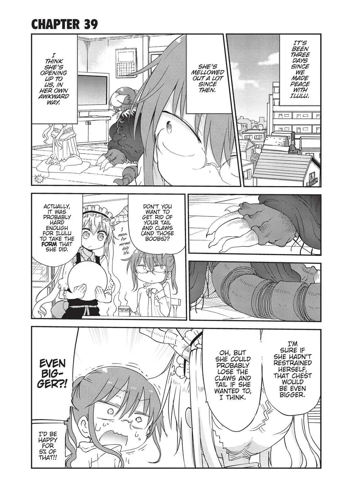 Anime – Miss Kobayashi’s Dragon Maid Chapter 39 – Page 1