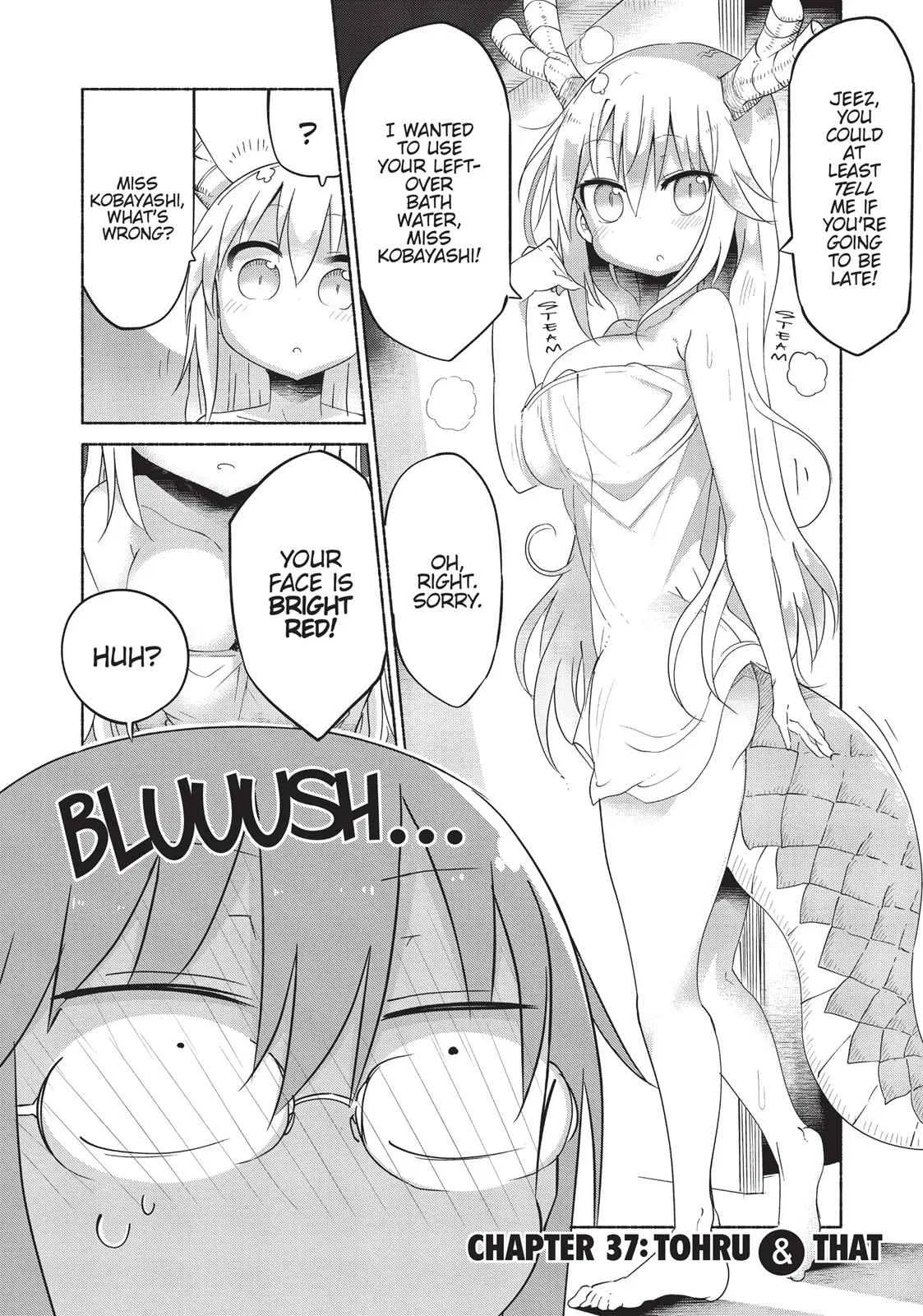 Anime – Miss Kobayashi’s Dragon Maid Chapter 37 – Page 2