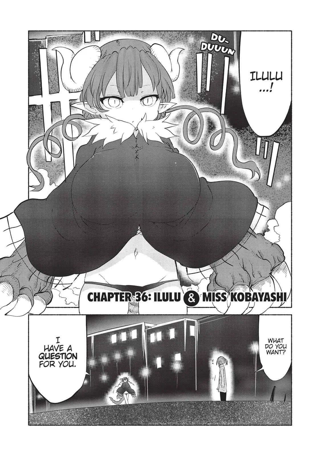 Anime – Miss Kobayashi’s Dragon Maid Chapter 36 – Page 2