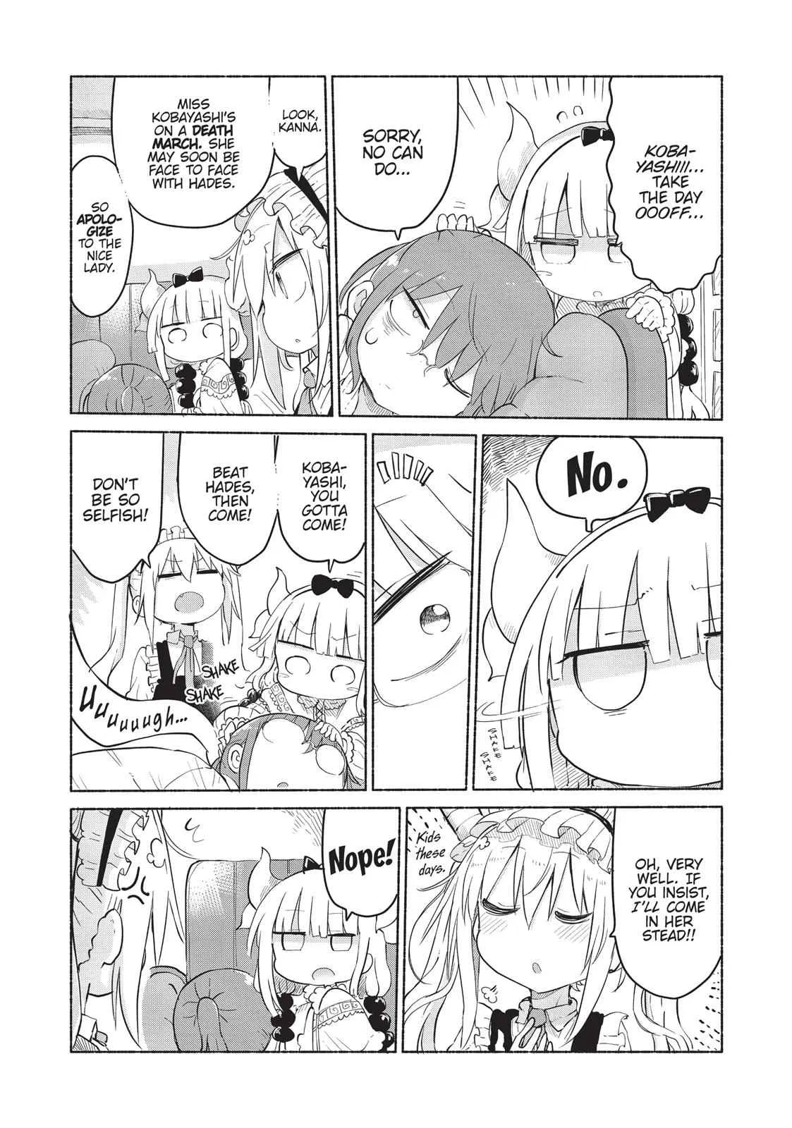 Anime – Miss Kobayashi’s Dragon Maid Chapter 34 – Page 3