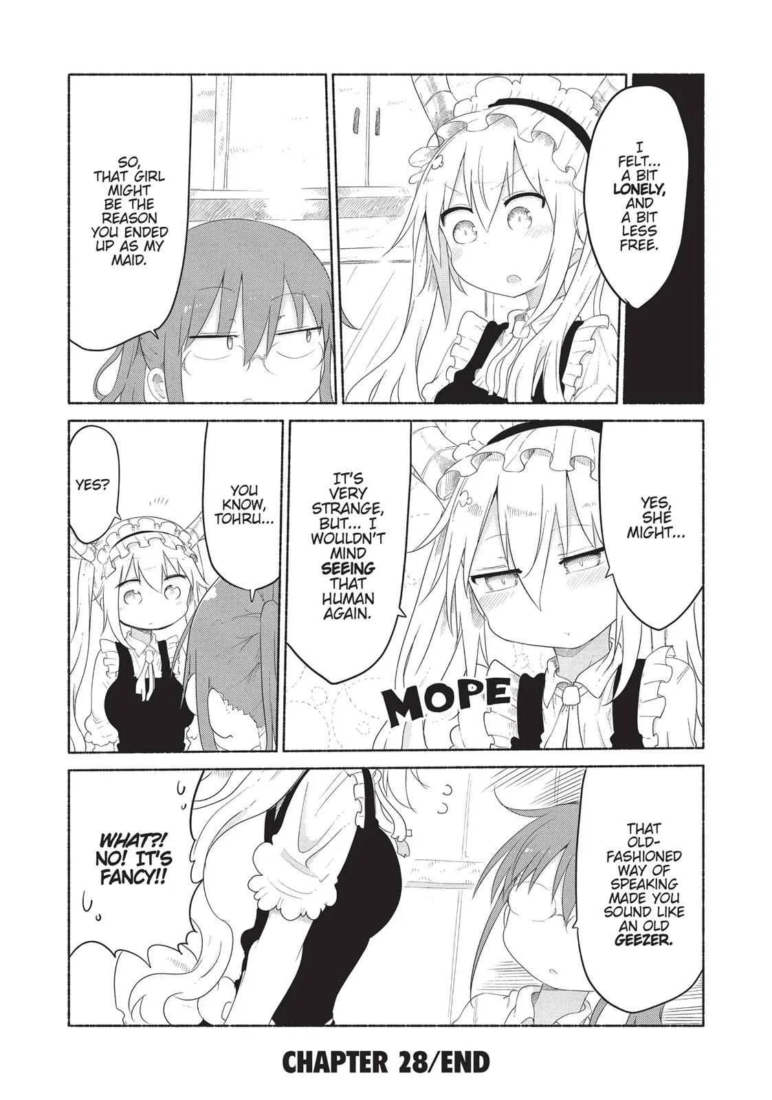 Anime – Miss Kobayashi’s Dragon Maid Chapter 28 – Page 12