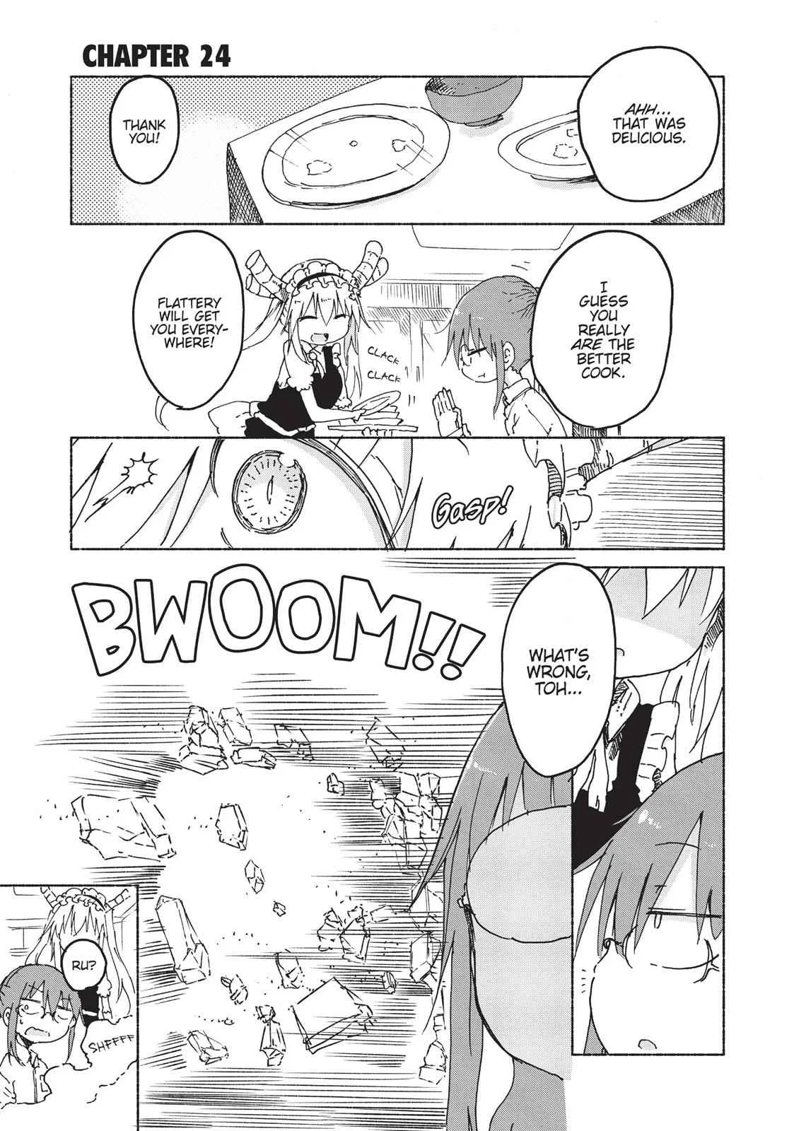 Anime – Miss Kobayashi’s Dragon Maid Chapter 24 – Page 1