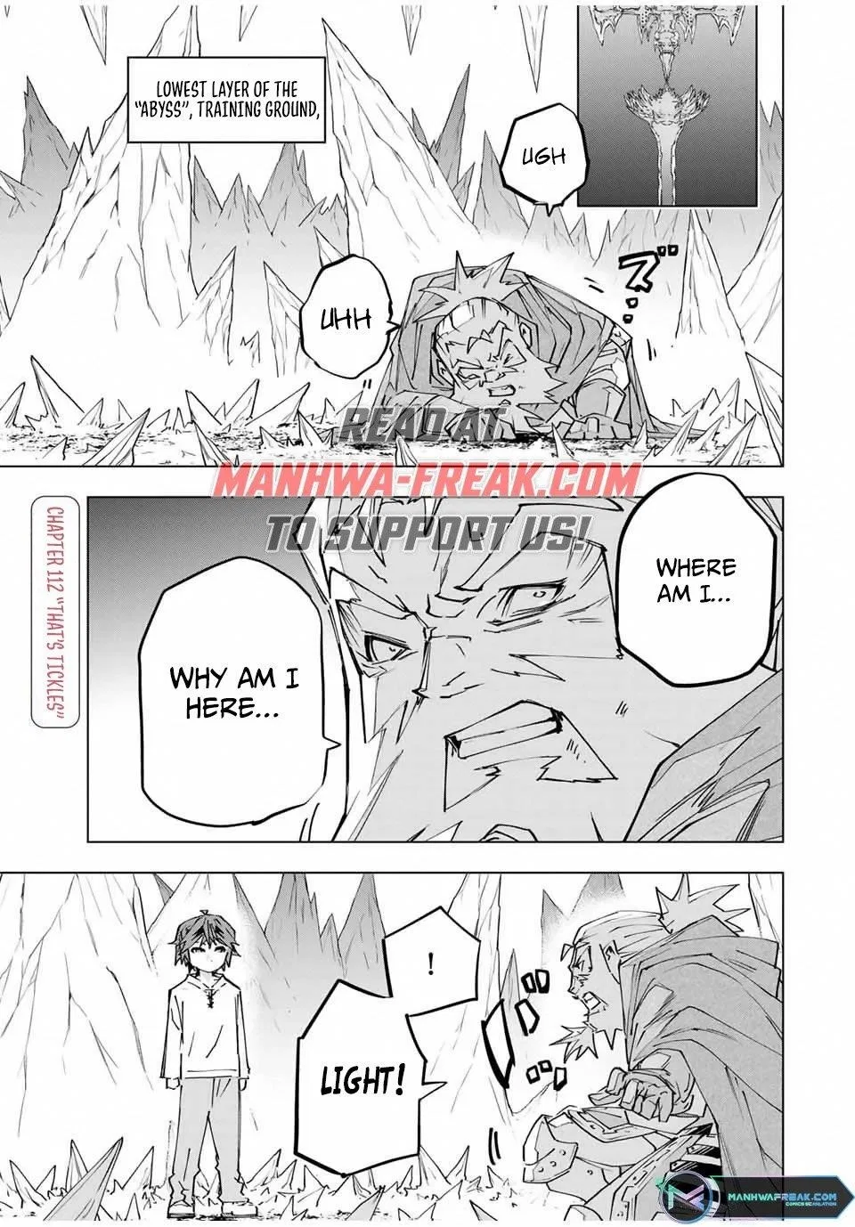 Anime – My Gift Lvl 9999 Unlimited Gacha: Backstabbed in a Backwater Dungeon, I’m Out for Revenge! Chapter 112 – Page 1