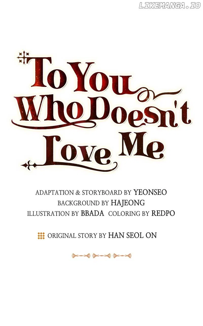To You Who Never Loved Me Chapter 71 – Page 29