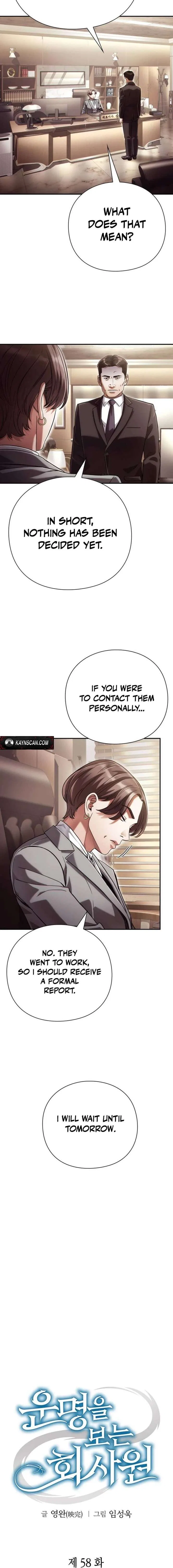 Office Worker Who Sees Fate Chapter 58 – Page 6