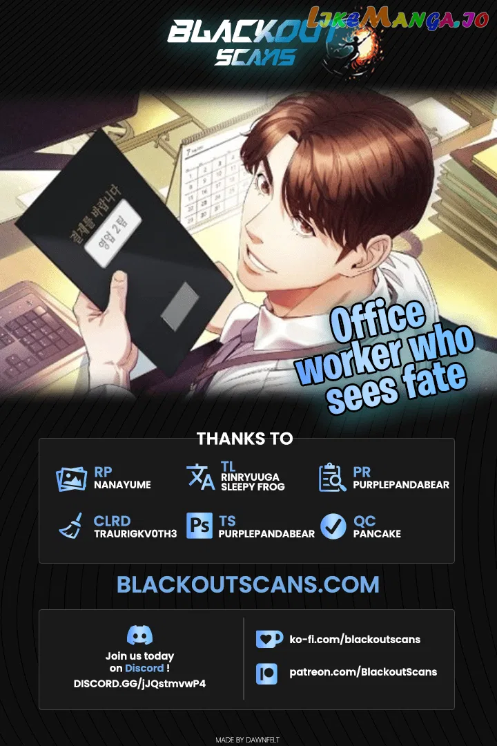 Office Worker Who Sees Fate Chapter 3 – Page 1