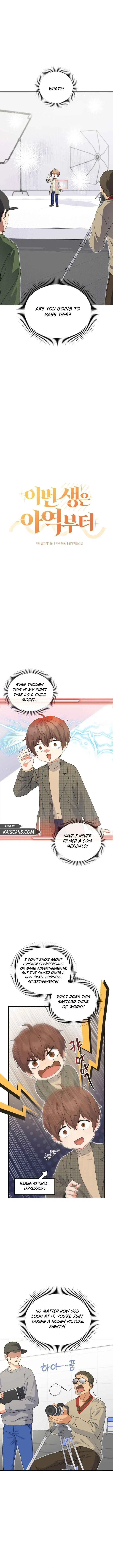 This Life Starts as a Child Actor Chapter 3 – Page 3