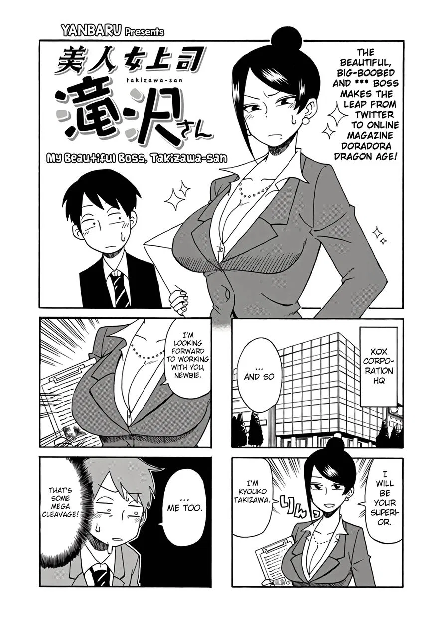 Bijin Onna Joushi Takizawa-san manga Chapter 1 – Page 1