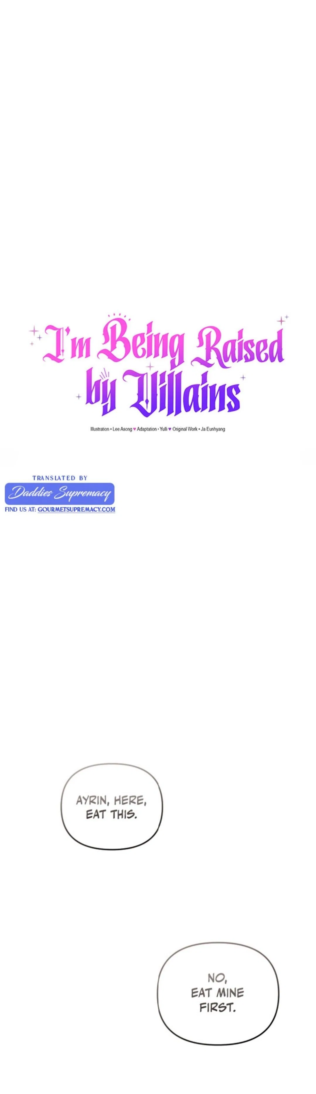 I’m being raised by villains Chapter 47 – Page 20