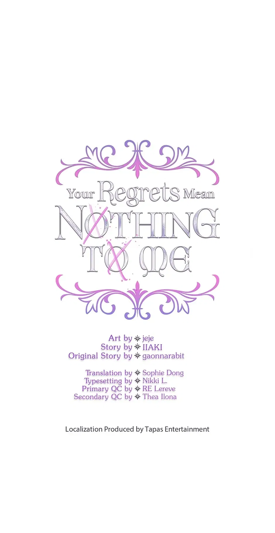 Your Regrets Mean Nothing to Me Chapter 83 – Page 6