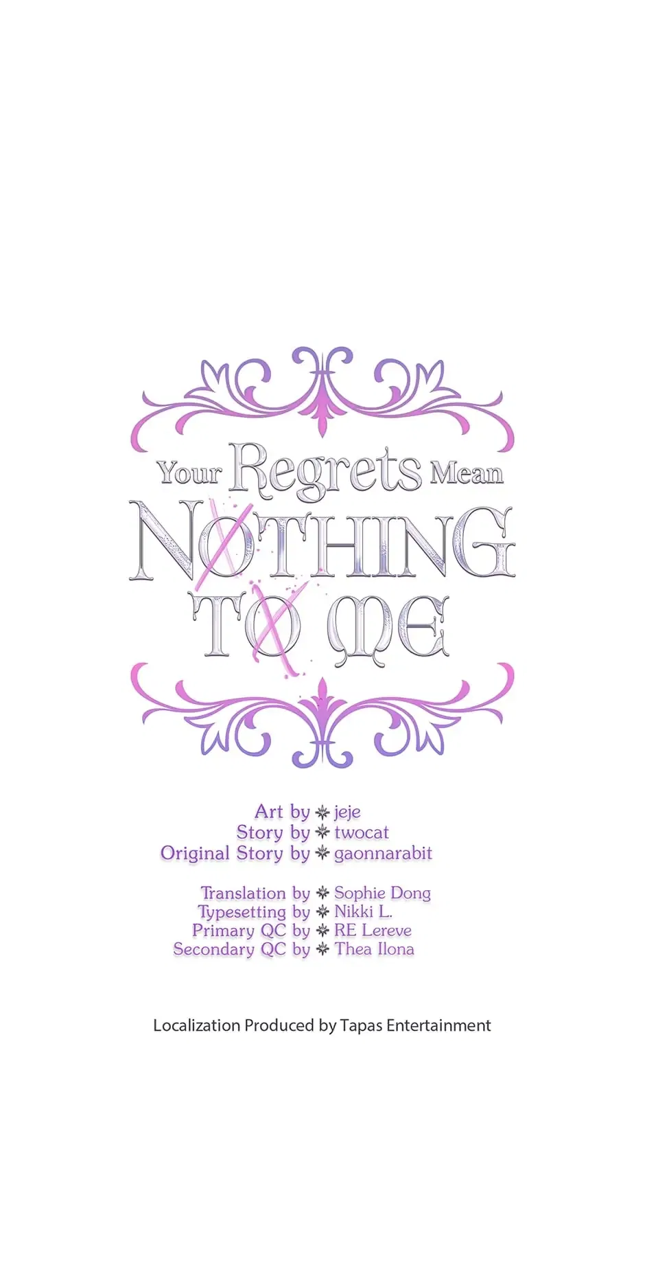 Your Regrets Mean Nothing to Me Chapter 76 – Page 8