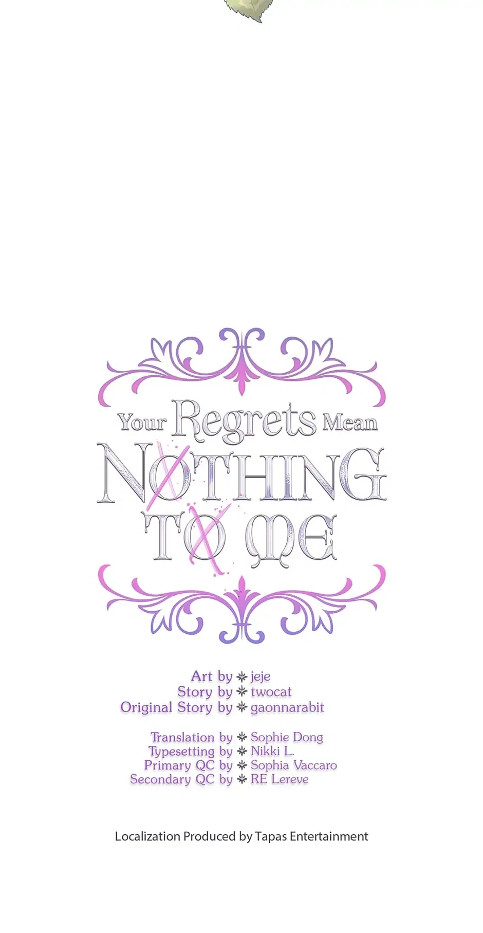 Your Regrets Mean Nothing to Me Chapter 63 – Page 7