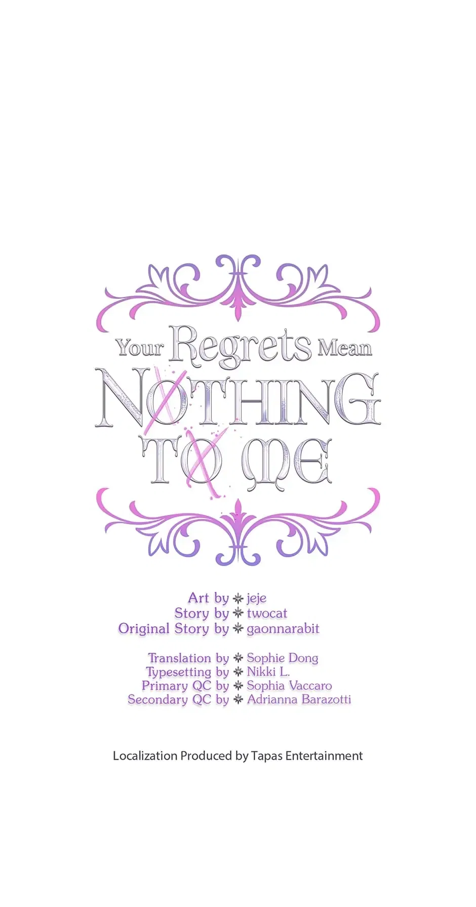 Your Regrets Mean Nothing to Me Chapter 56 – Page 42