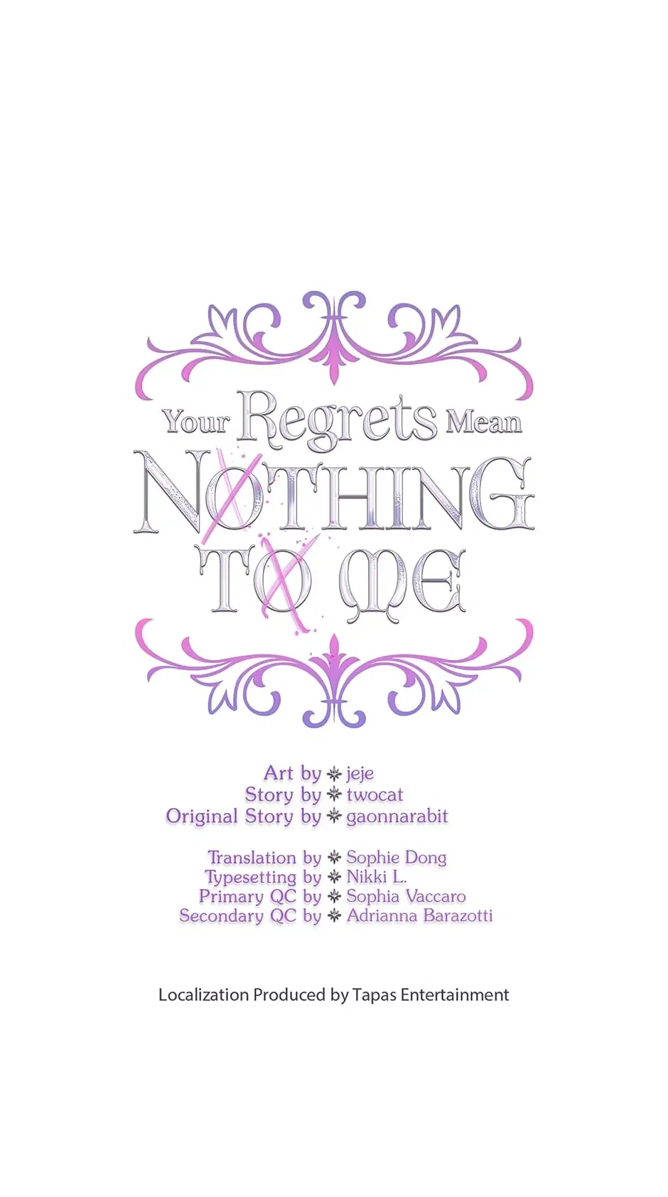 Your Regrets Mean Nothing to Me Chapter 47 – Page 6