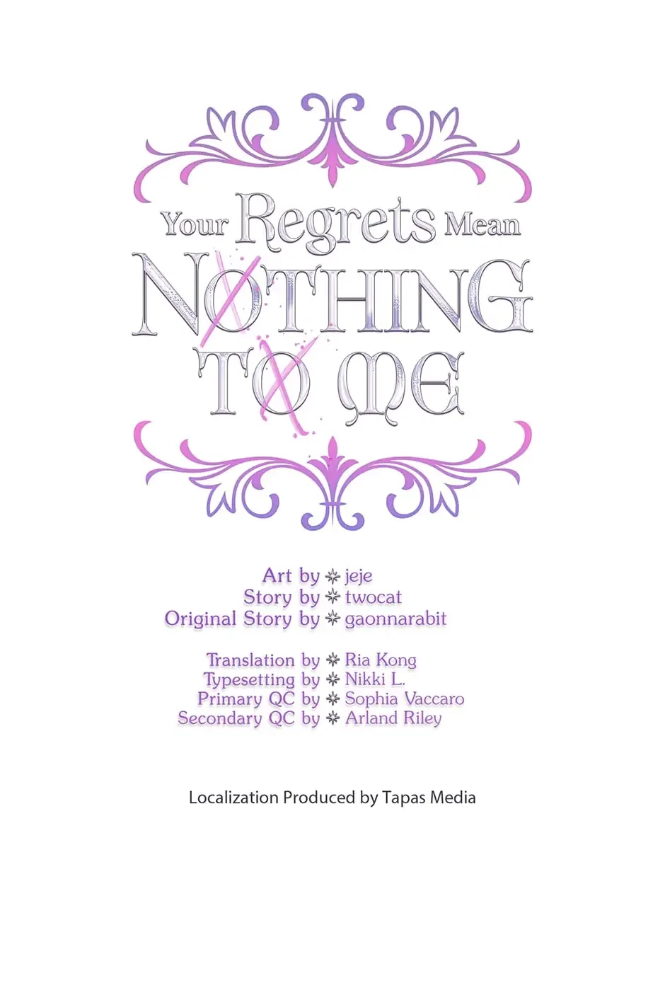 Your Regrets Mean Nothing to Me Chapter 30 – Page 7