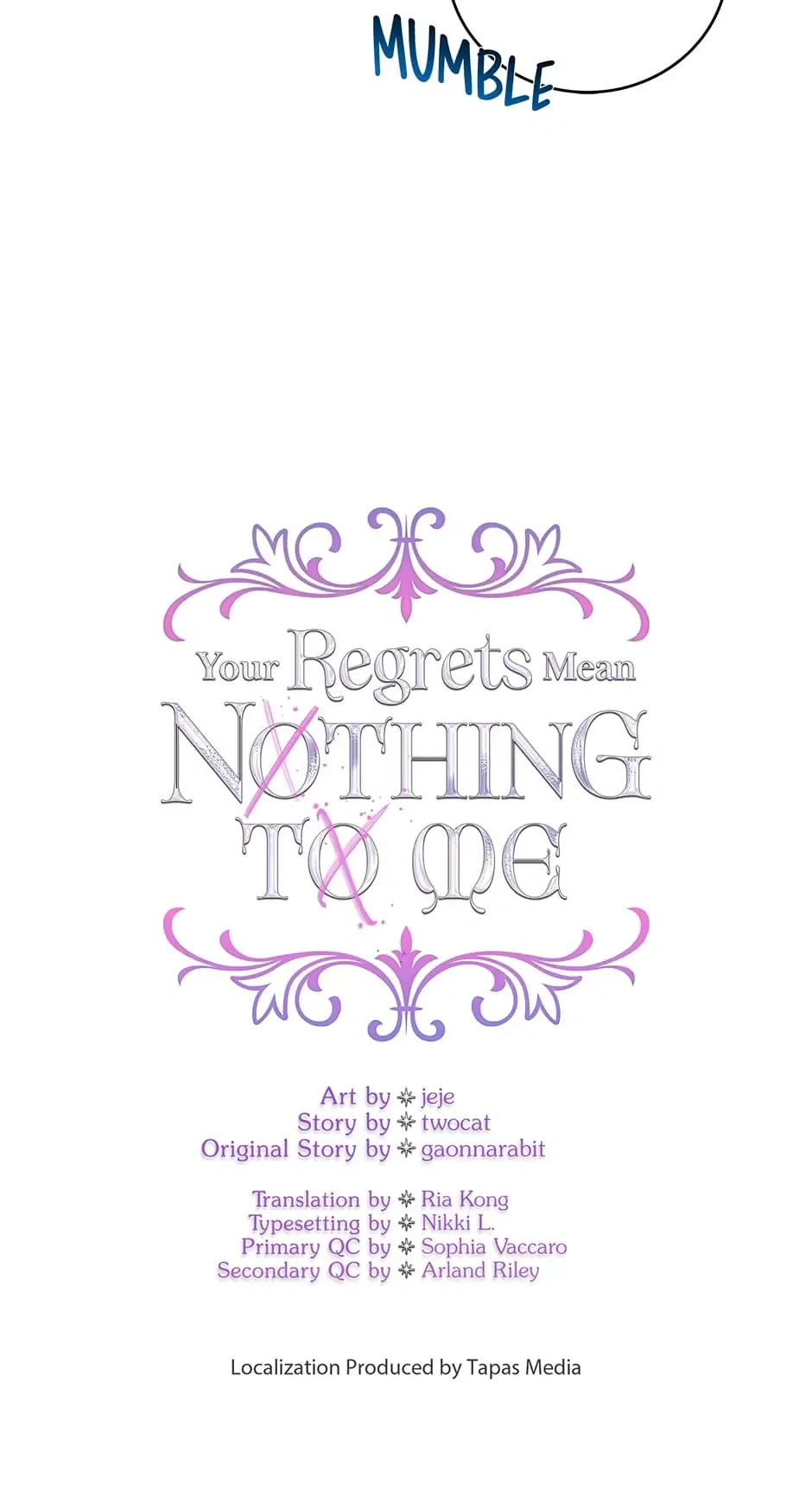Your Regrets Mean Nothing to Me Chapter 28 – Page 6