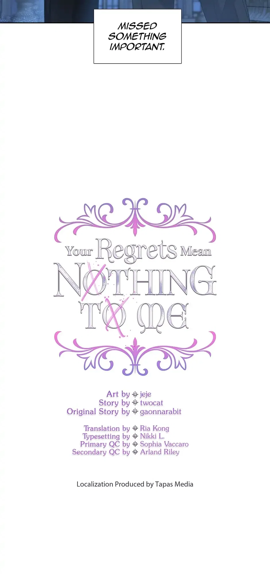 Your Regrets Mean Nothing to Me Chapter 21 – Page 7
