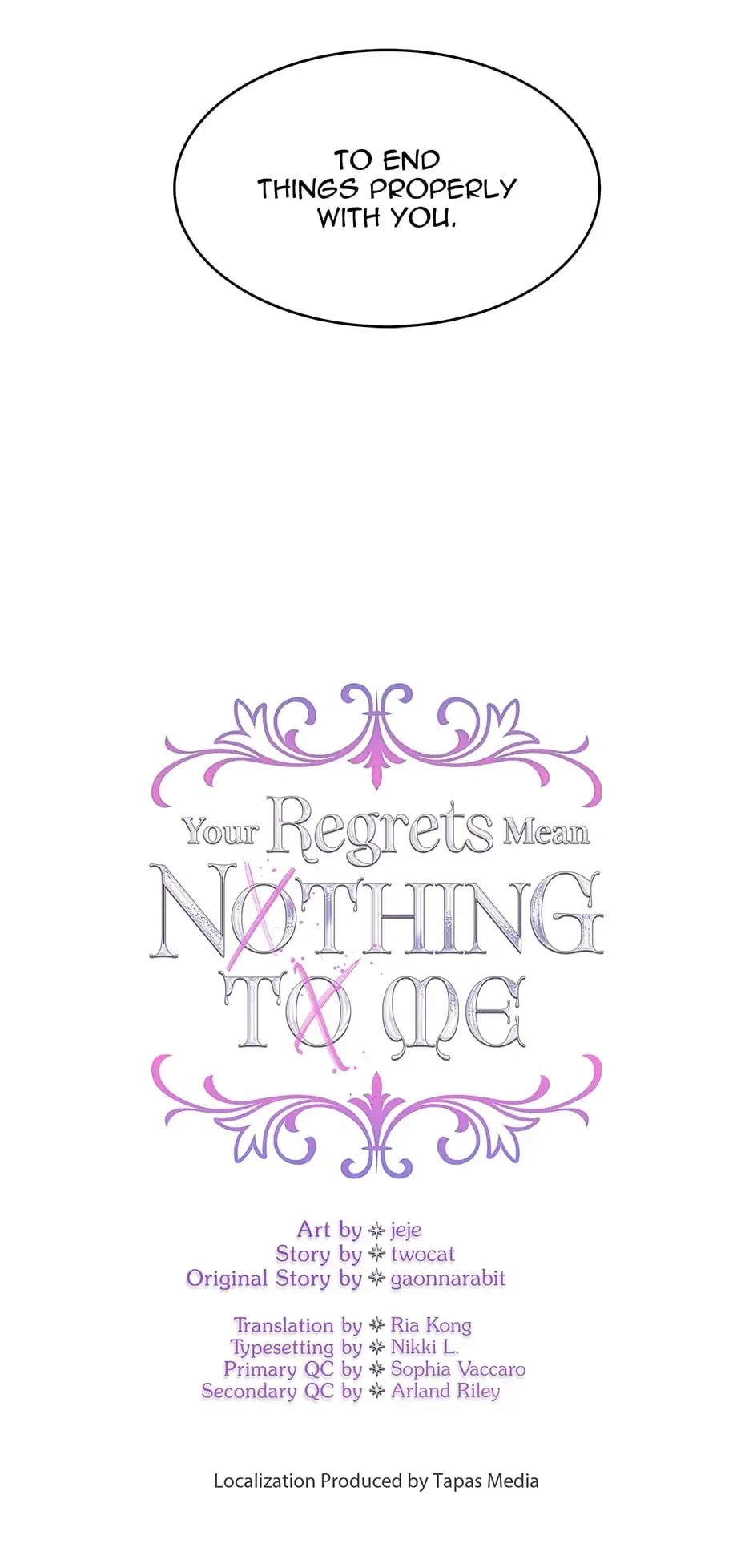 Your Regrets Mean Nothing to Me Chapter 17 – Page 5