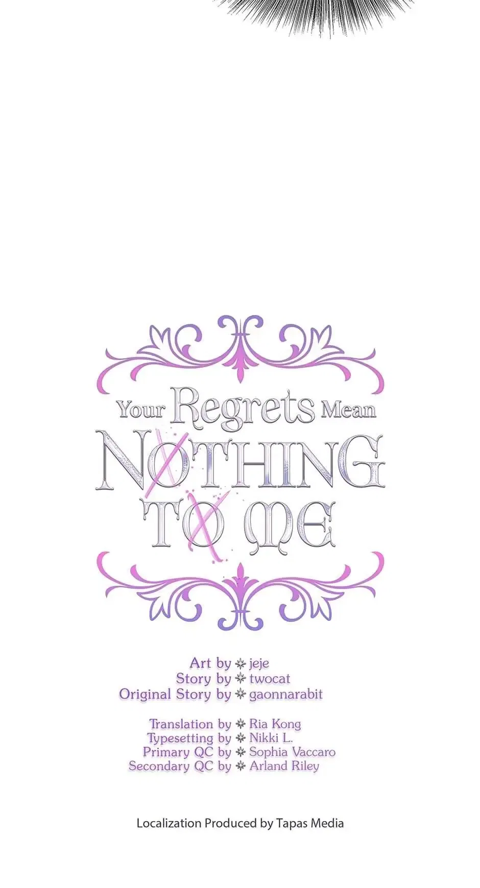 Your Regrets Mean Nothing to Me Chapter 2 – Page 6
