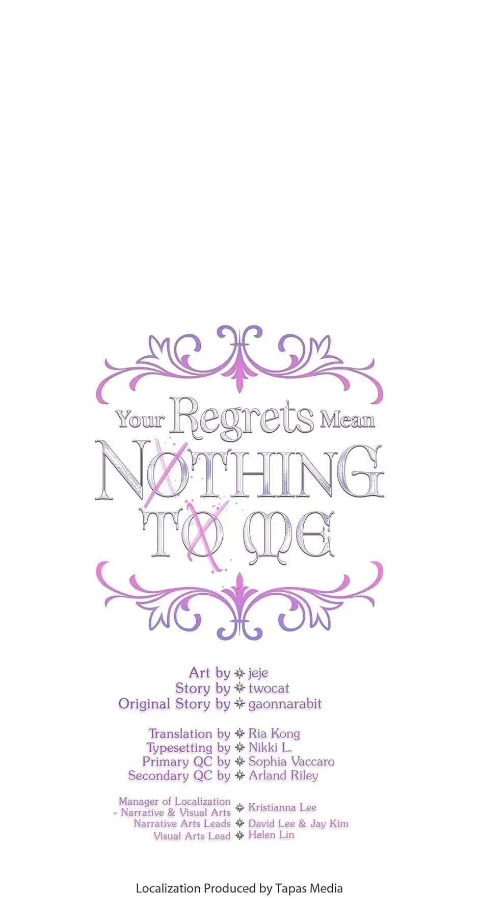 Your Regrets Mean Nothing to Me Chapter 1 – Page 24