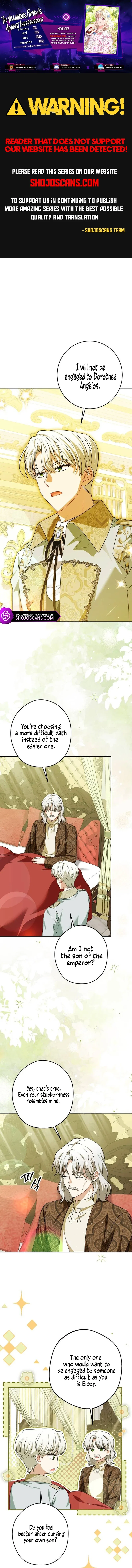 The Villainous Family Is Against Independence Chapter 49 – Page 1