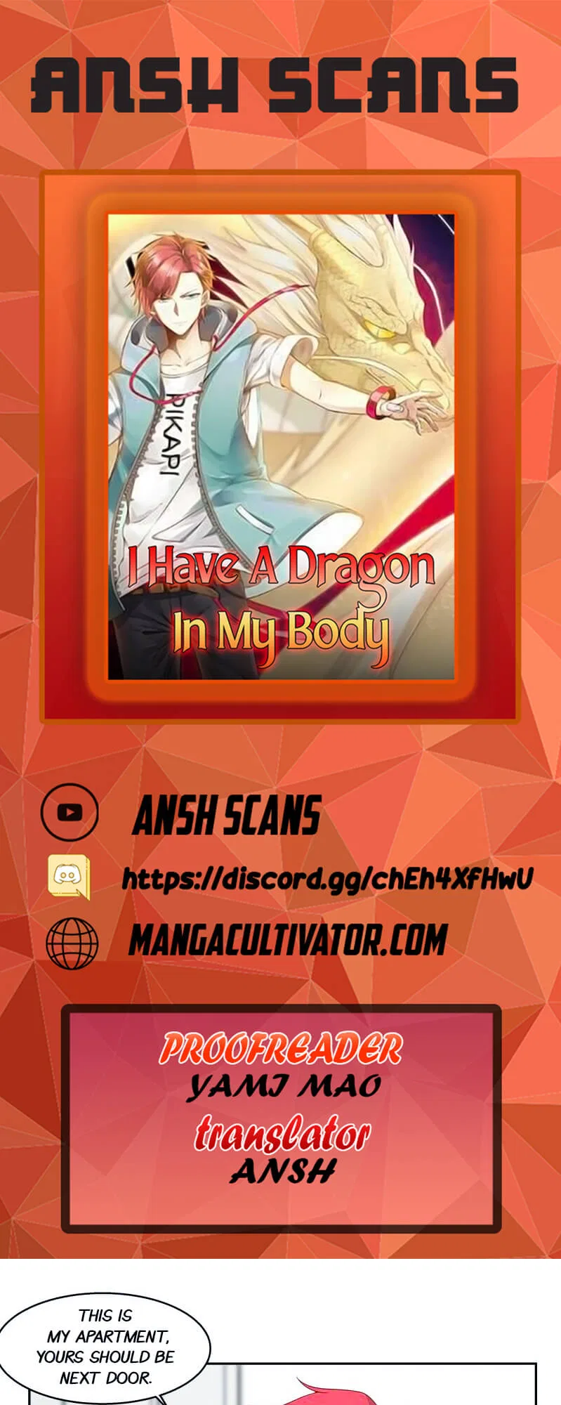 I Have A Dragon In My Body Chapter 401 – Page 1
