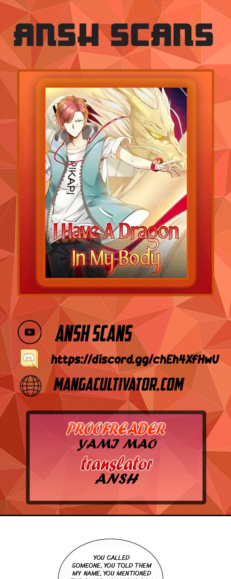 I Have A Dragon In My Body Chapter 388 – Page 1