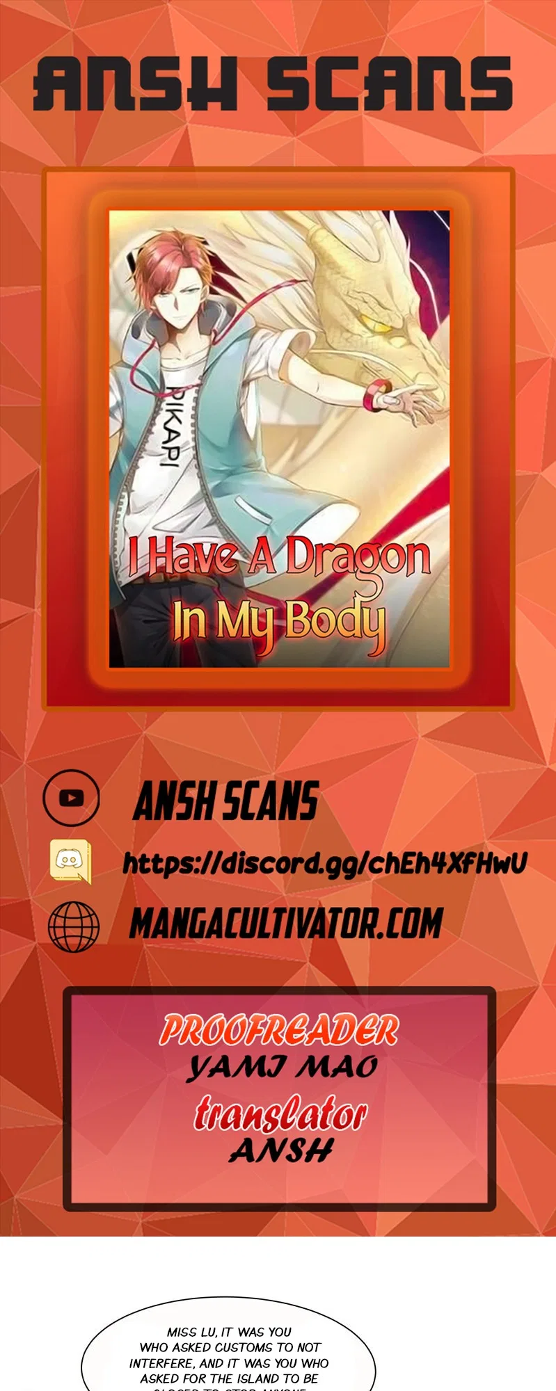 I Have A Dragon In My Body Chapter 387 – Page 1