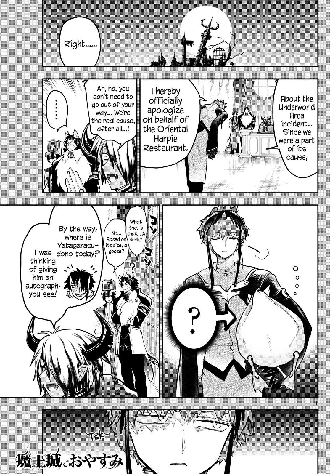 Maou-jou de Oyasumi manga Chapter 295 – Page 1