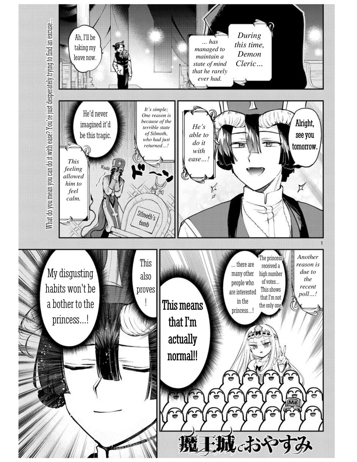 Maou-jou de Oyasumi manga Chapter 281 – Page 1